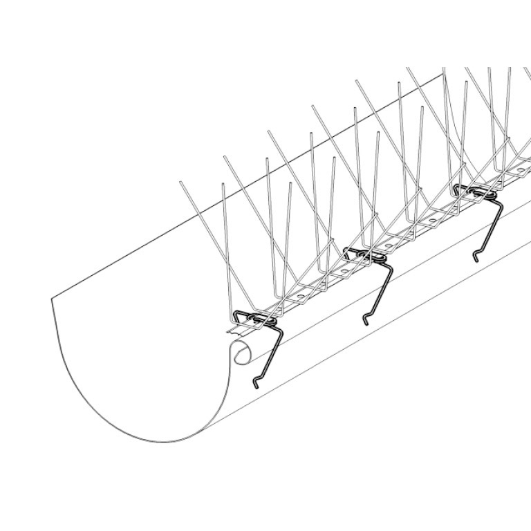 illustration clips gouttières oisiclip